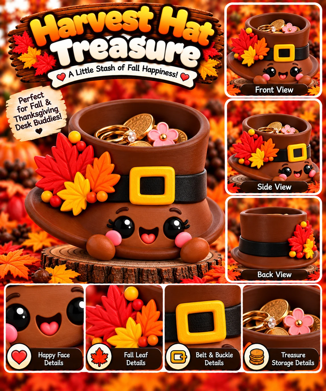 Harvest Hat Treasure product showcase