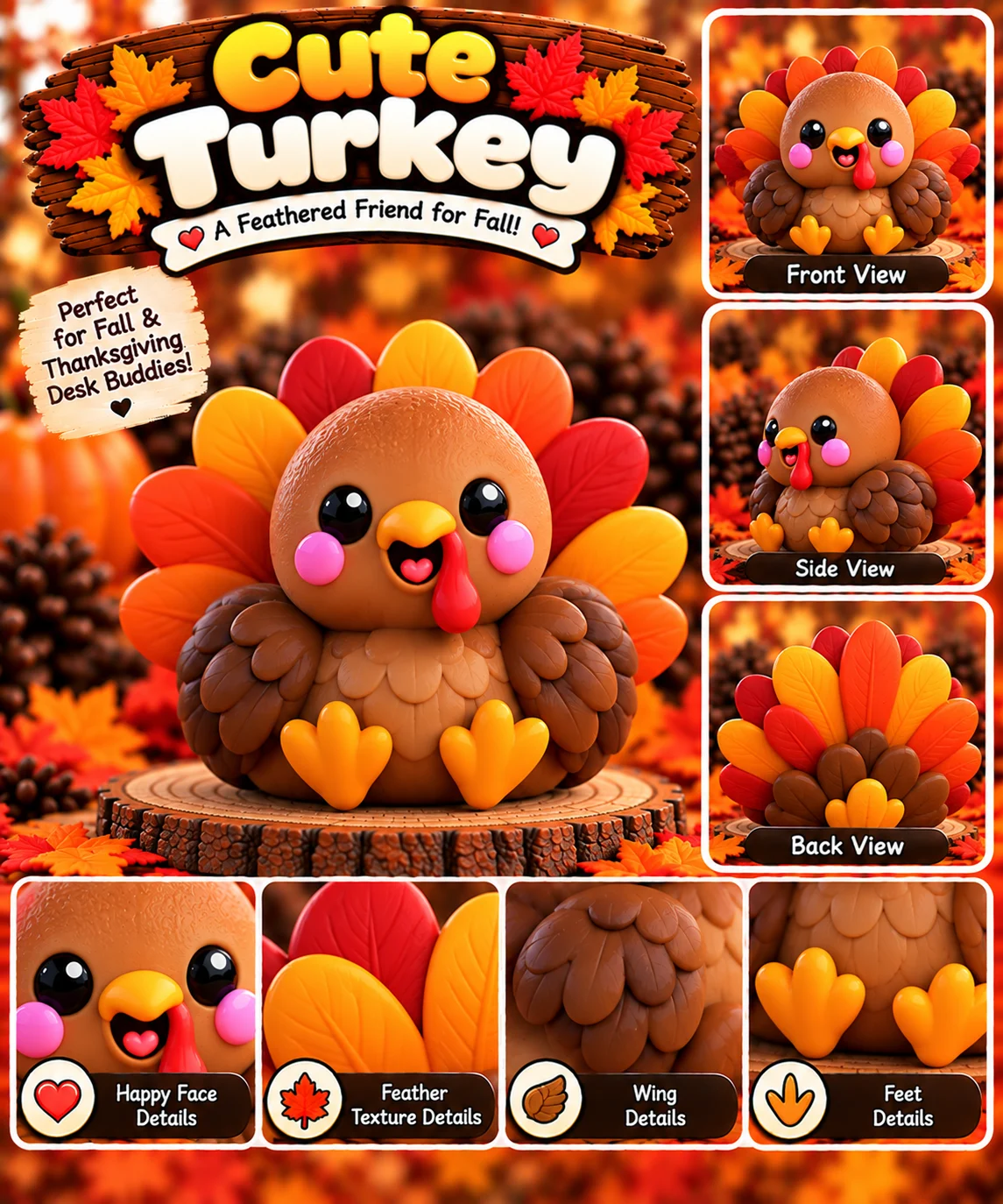 Cute Turkey — included in the Complete Collection